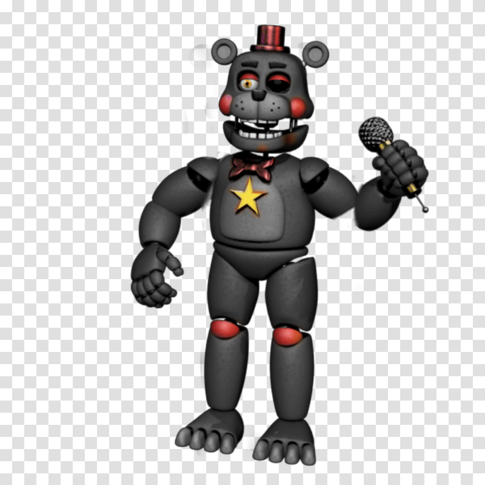 Shut Up I Tried Lefty As Rockstar Freddy, Toy, Microphone, Electrical Device, Robot Transparent Png