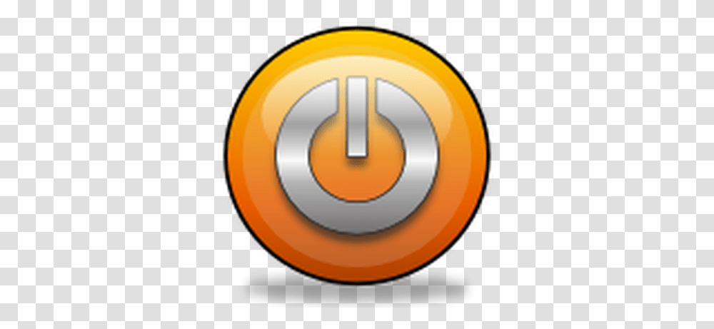 Shutdown Icon Orange Gnomelookorg Vertical, Switch, Electrical Device Transparent Png