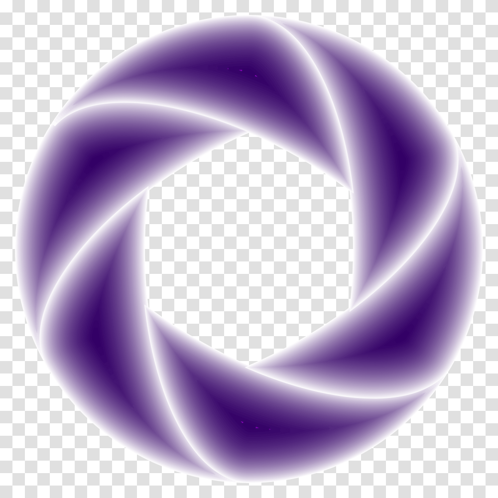 Shutter Aperture 2 Clip Arts Circle, Purple, Plant, Helmet Transparent Png