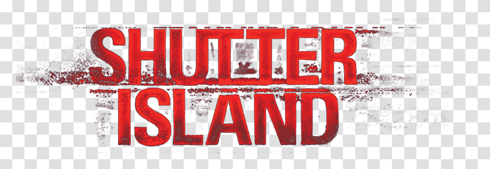 Shutter Island Title, Word, Alphabet, Brick Transparent Png