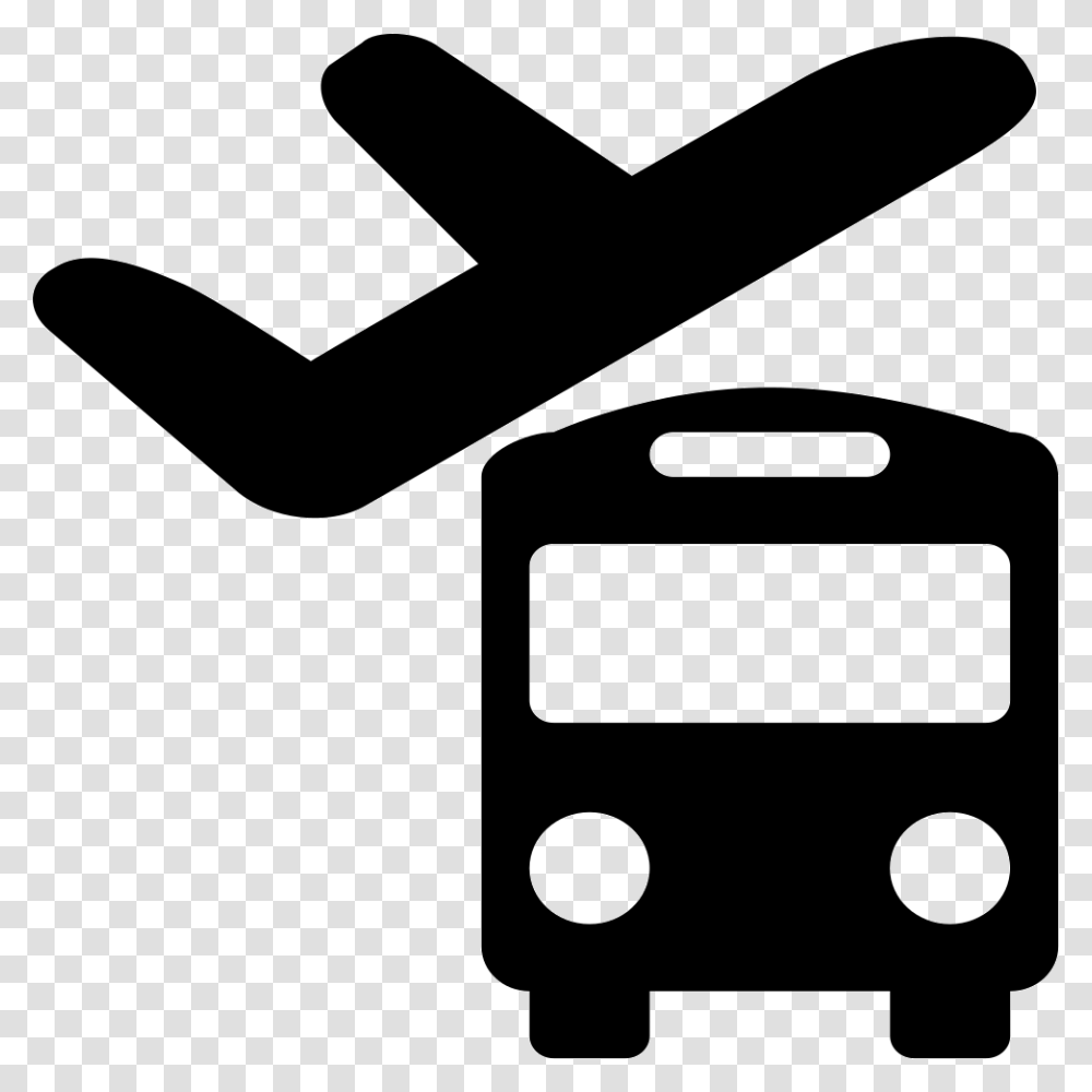 Shuttle Bus Airport Shuttle Icon, Hammer, Tool, Axe, Stencil Transparent Png