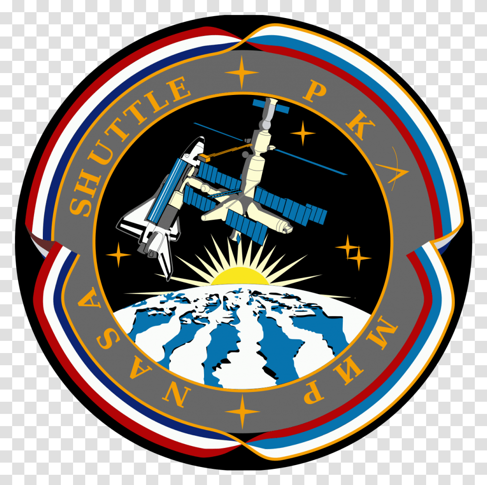 Shuttle Shuttle Mir Patch, Clock Tower, Architecture, Building, Logo Transparent Png