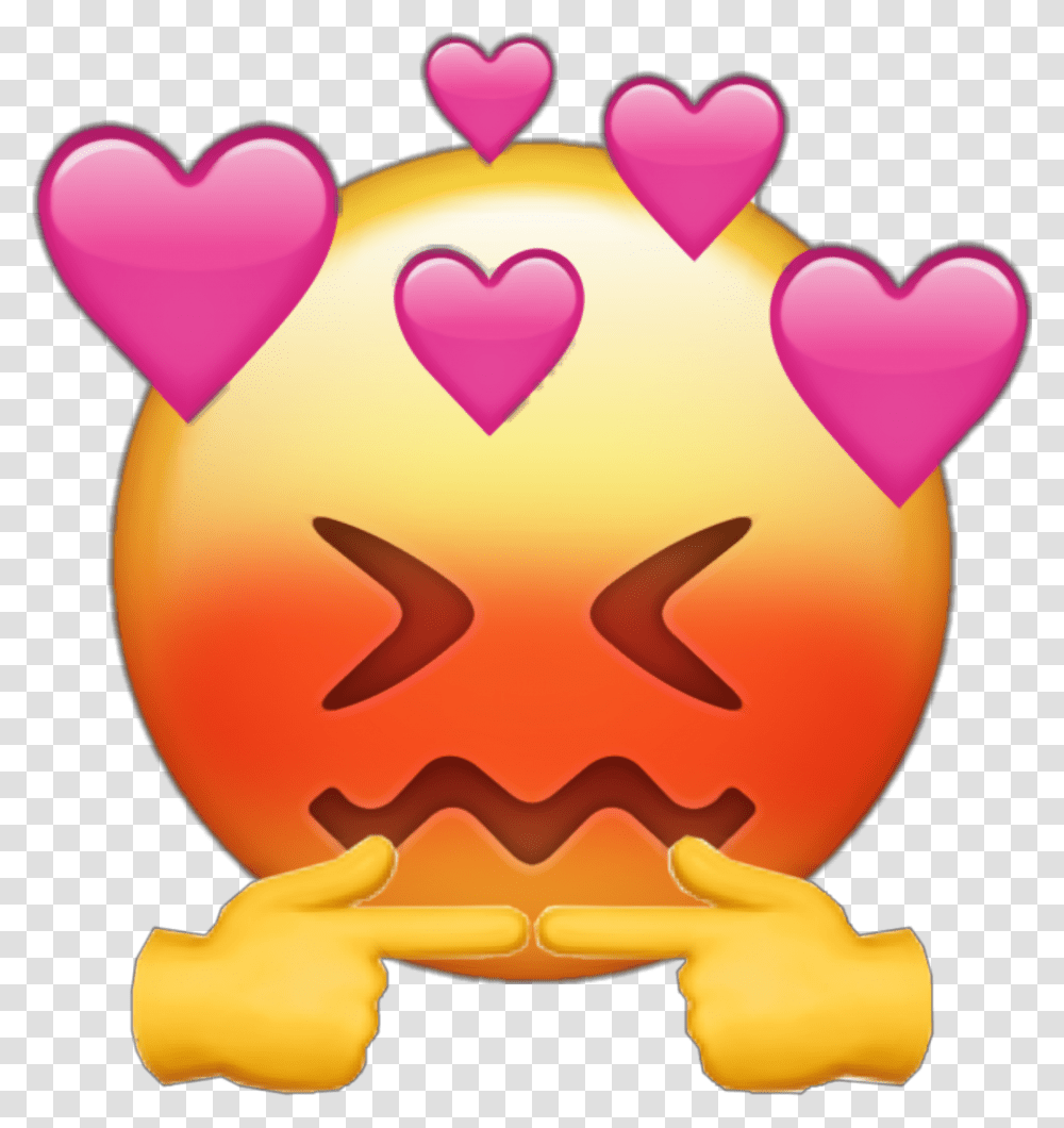 Shy Blush Blushing Popular Hearts Sticker By Str Emoji, Birthday Cake, Dessert, Food Transparent Png