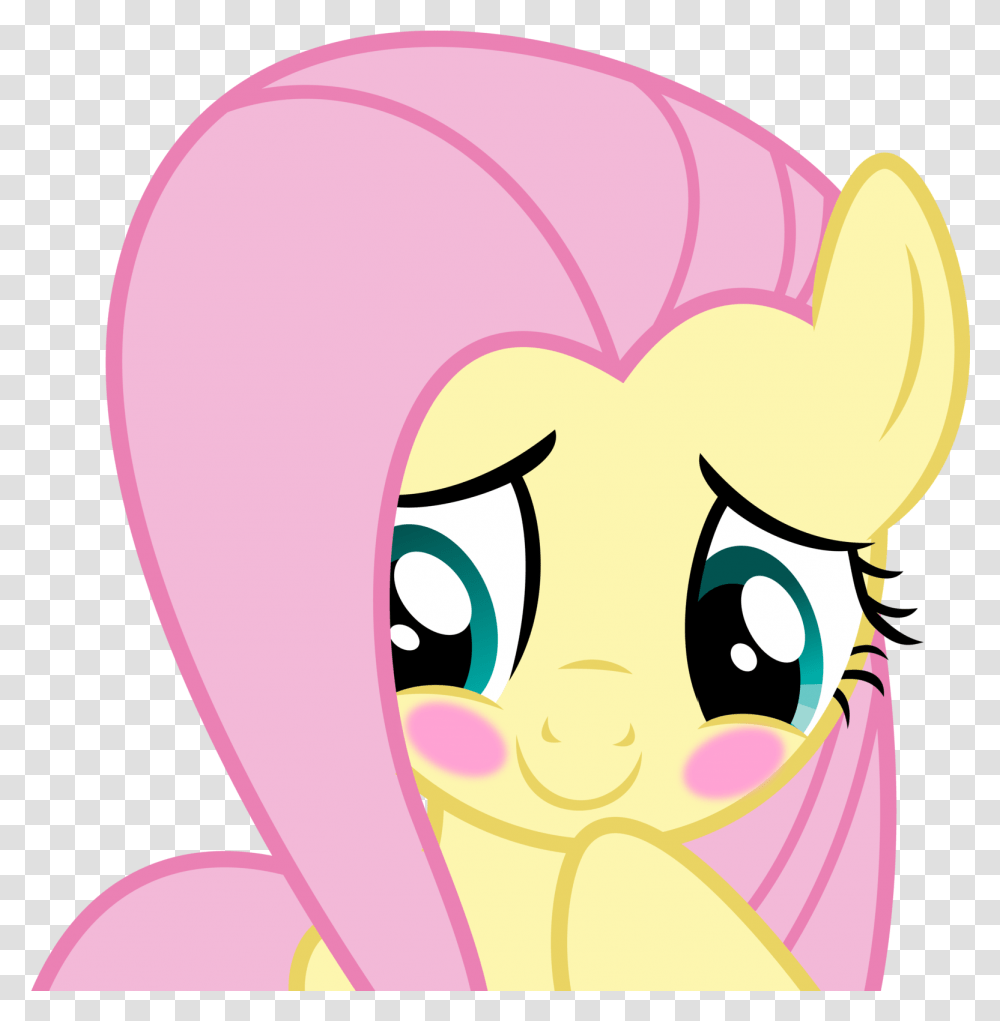 Shy Clipart My Little Pony Fluttershy Shy, Face, Drawing, Heart, Doodle Transparent Png