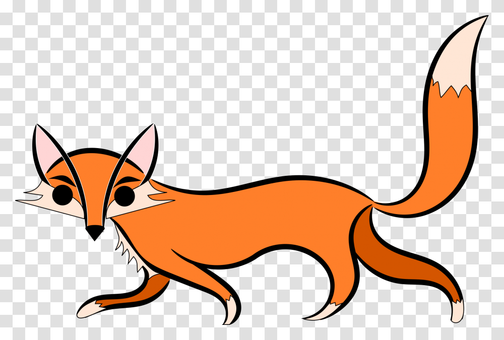 Shy Fox Cliparts, Wildlife, Animal, Mammal, Weasel Transparent Png