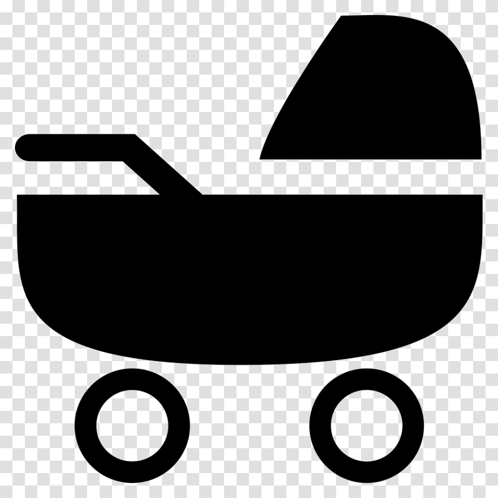 Si Glyph Baby Stroller Clip Art, Apparel, Hat, Stencil Transparent Png