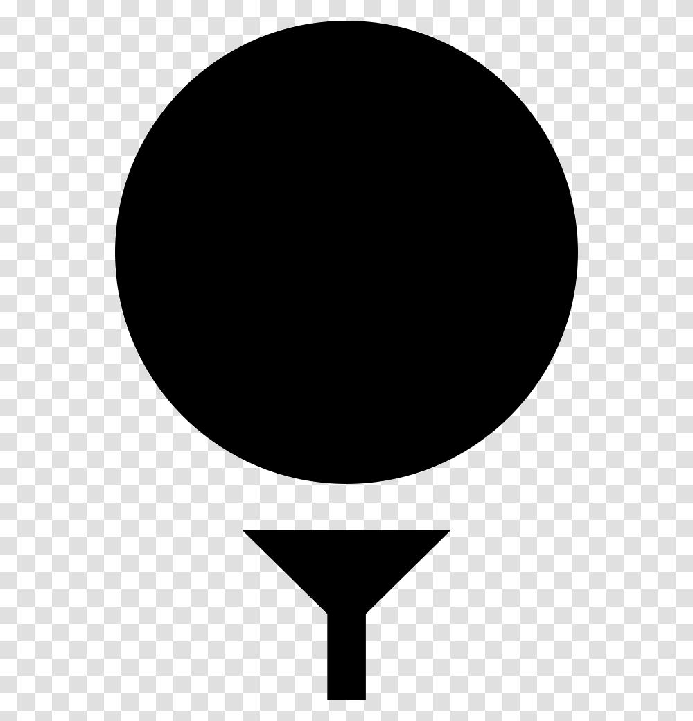 Si Glyph Golf Ball Icon Free Download, Moon, Astronomy, Outdoors, Nature Transparent Png