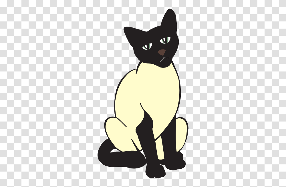 Siamese Cat Clip Art, Animal, Pet, Mammal, Black Cat Transparent Png