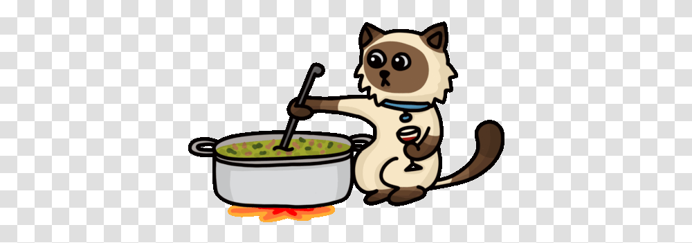 Siamese Cat Gif Siamese Cat Cook Discover & Share Gifs Animated Cooking Cat Gif, Washing, Face, Text, Dish Transparent Png