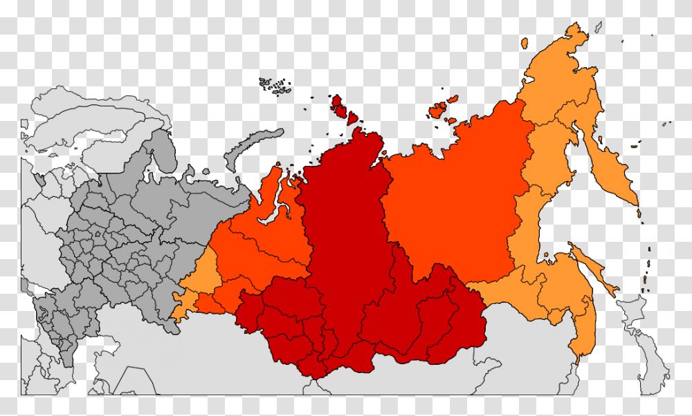 Siberia Region, Plot, Map, Diagram, Atlas Transparent Png
