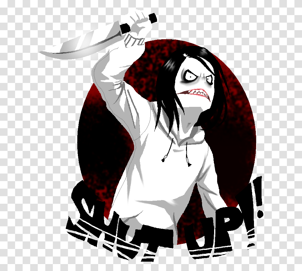 Siberia The Awsome Jeff The Killer Angry, Sleeve, Person, Long Sleeve Transparent Png