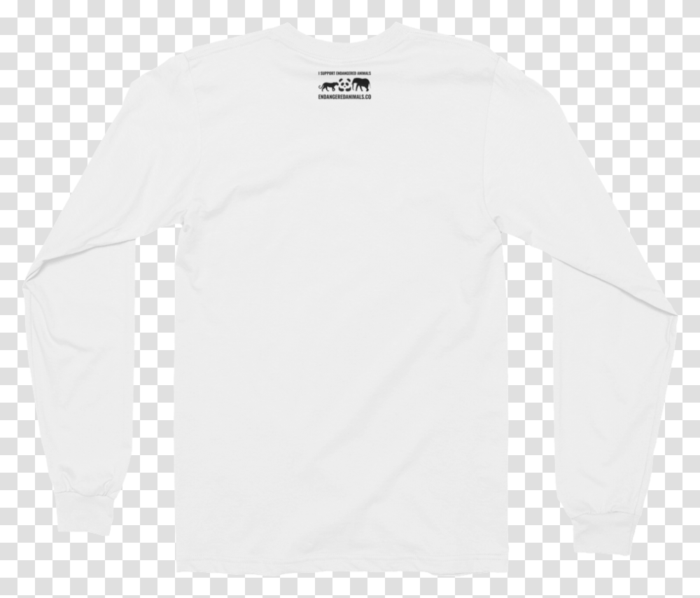 Siberian Tiger Print Long Sleeve Tshirt Unisex, Clothing, Apparel, T-Shirt, Undershirt Transparent Png