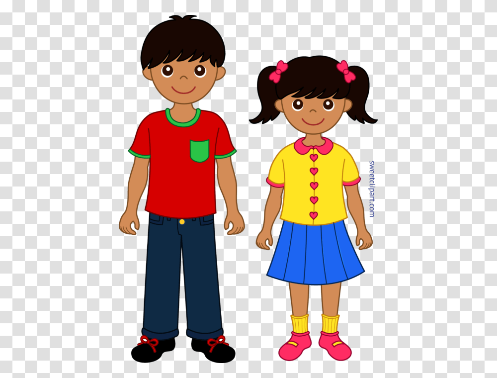 Siblings Clip Art, Person, Female, Girl Transparent Png