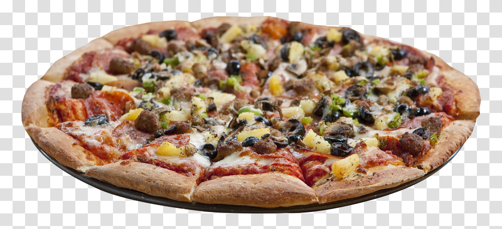 Sicilian Pizza, Food Transparent Png