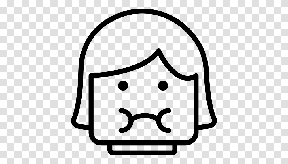 Sick Icon, Stencil, Drawing Transparent Png