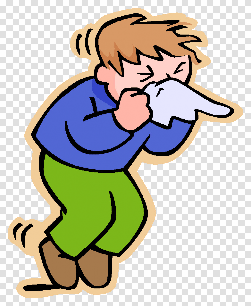 Sick Person Clip Art Have A Cold Cartoon, Kneeling, Washing, Prayer, Worship Transparent Png