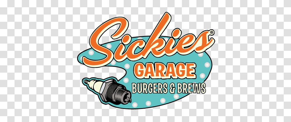 Sickies Garage Burgers Brews, Advertisement, Poster, Label Transparent Png