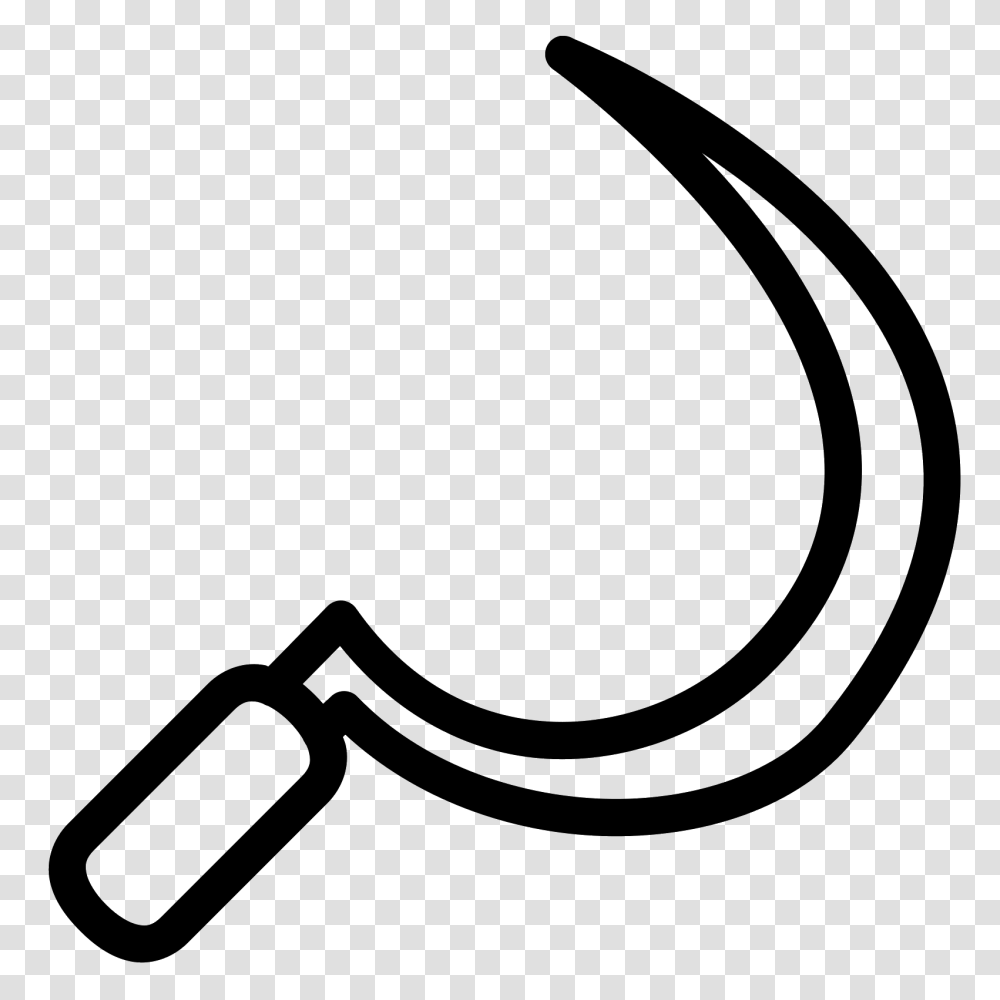 Sickle Icon, Gray, World Of Warcraft Transparent Png