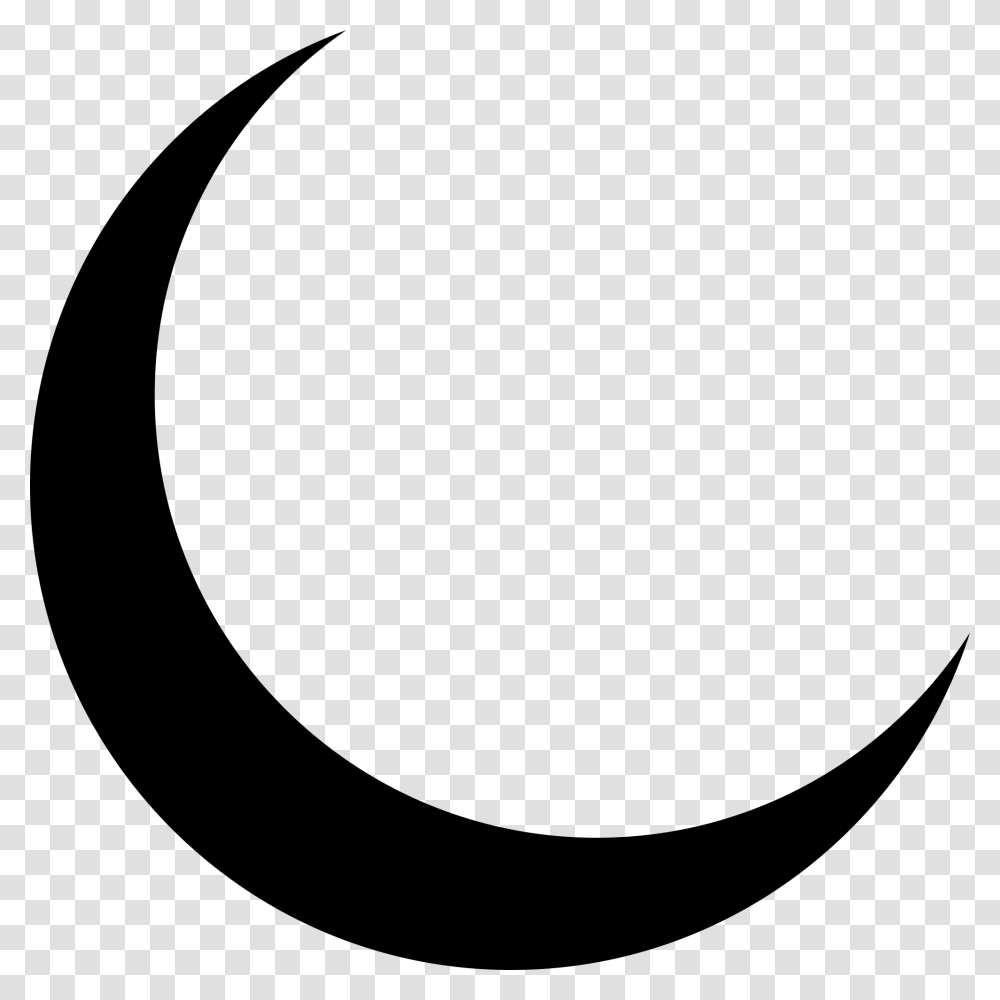 Sickle Moon Clipart, Gray, World Of Warcraft Transparent Png