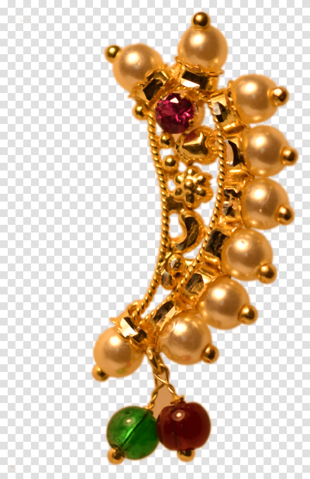 Siddhivinayak Nath Center 22k Gold Nose Pins Buy Nose Ring, Accessories, Accessory, Jewelry, Pearl Transparent Png
