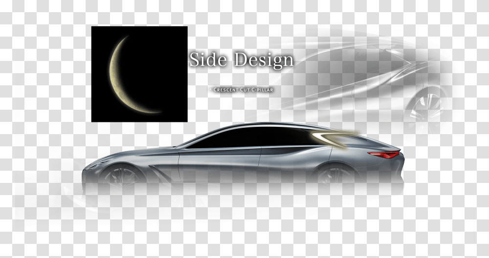 Side Design Crescent Cut C Pillar Supercar, Vehicle, Transportation, Tire, Wheel Transparent Png