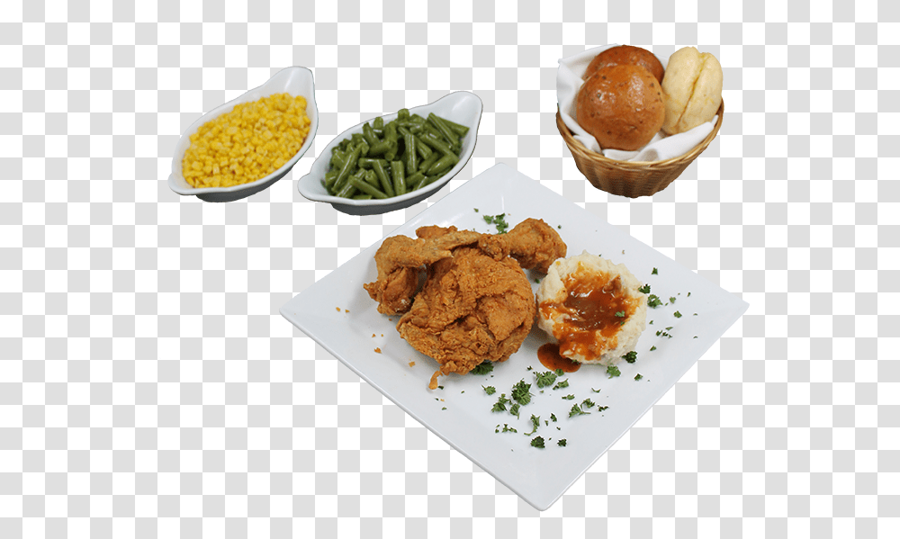 Side Dish, Food, Plant, Dinner, Fried Chicken Transparent Png