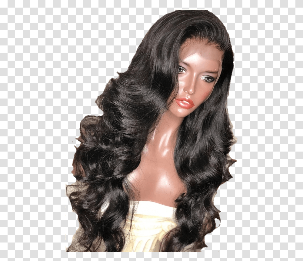 Side Part Lace Front Wig, Person, Human, Doll, Toy Transparent Png