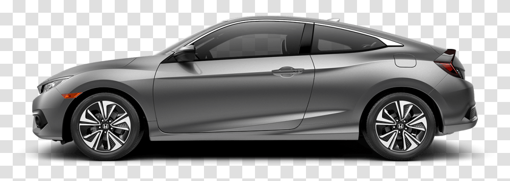 Side Profile 2018 Honda Civic Coupe Ex L, Car, Vehicle, Transportation, Sports Car Transparent Png