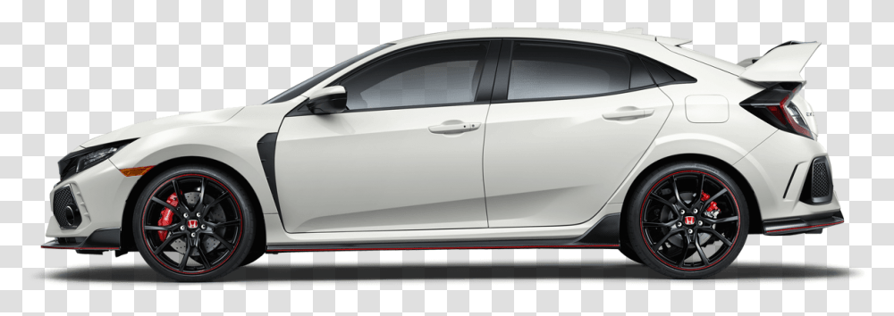 Side Profile Honda Civic Type R Side, Car, Vehicle, Transportation, Automobile Transparent Png