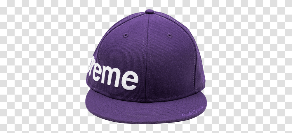 Side Supreme Logo Baseball Cap, Apparel, Hat Transparent Png