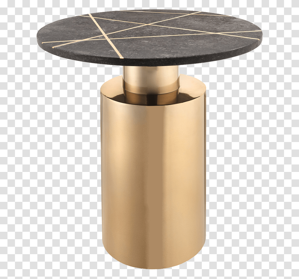 Side Table Gold, Lamp, Furniture, Tabletop, Shaker Transparent Png