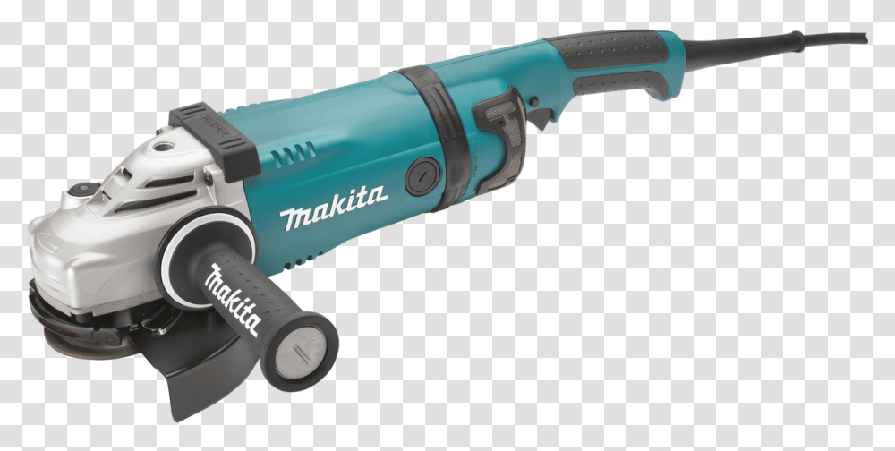 Side View Makita 7in Grinder, Power Drill, Tool, Machine, Motor Transparent Png