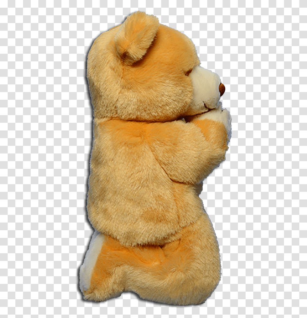 Side View Of Ty Beanie Buddies Hope The Praying Teddy Side Teddy Bear, Plush, Toy, Cushion, Pillow Transparent Png