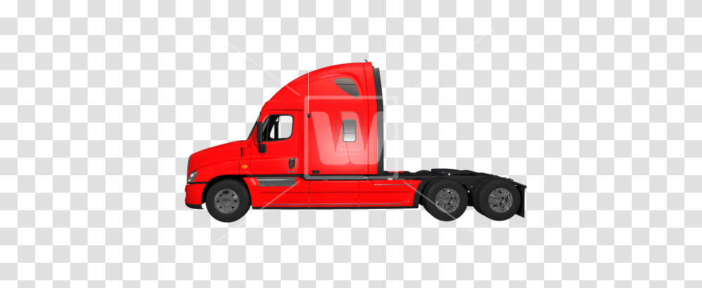 Side View Semi Truck, Transportation, Vehicle, Trailer Truck, Wheel Transparent Png
