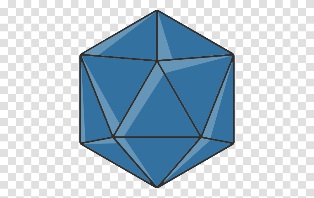 Sided Dice 20 Sided Dice, Triangle, Solar Panels, Electrical Device, Diamond Transparent Png