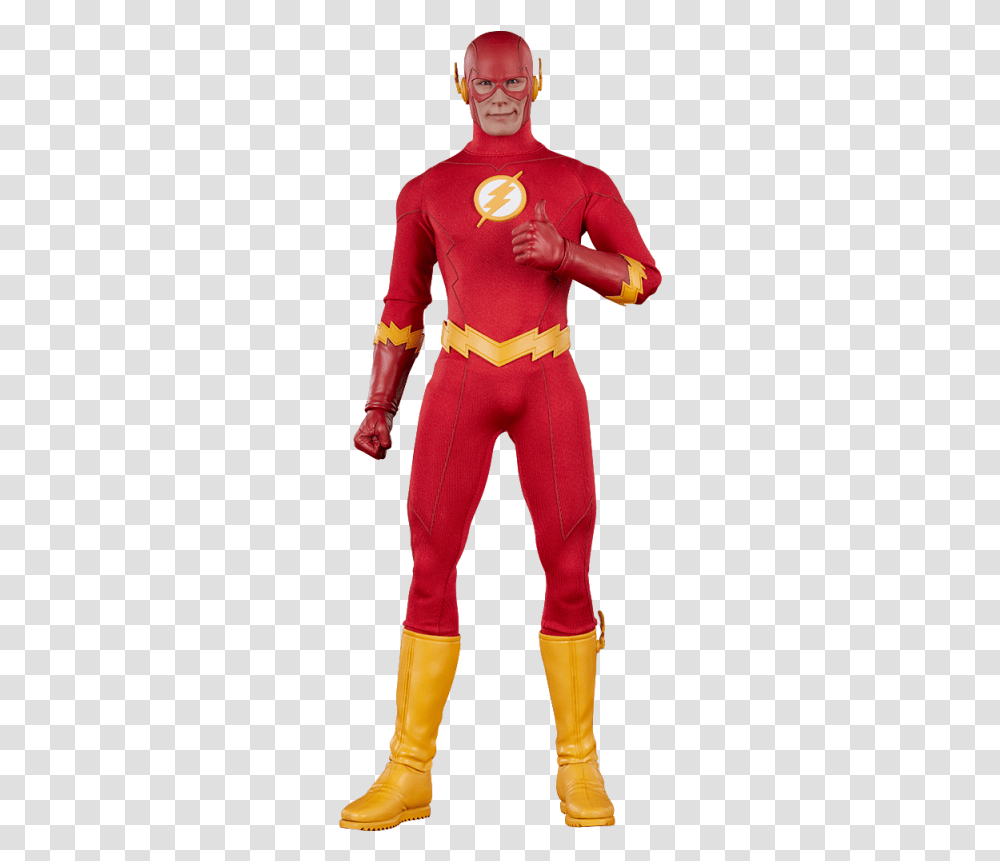Sideshow Flash 1, Costume, Person, Sleeve Transparent Png