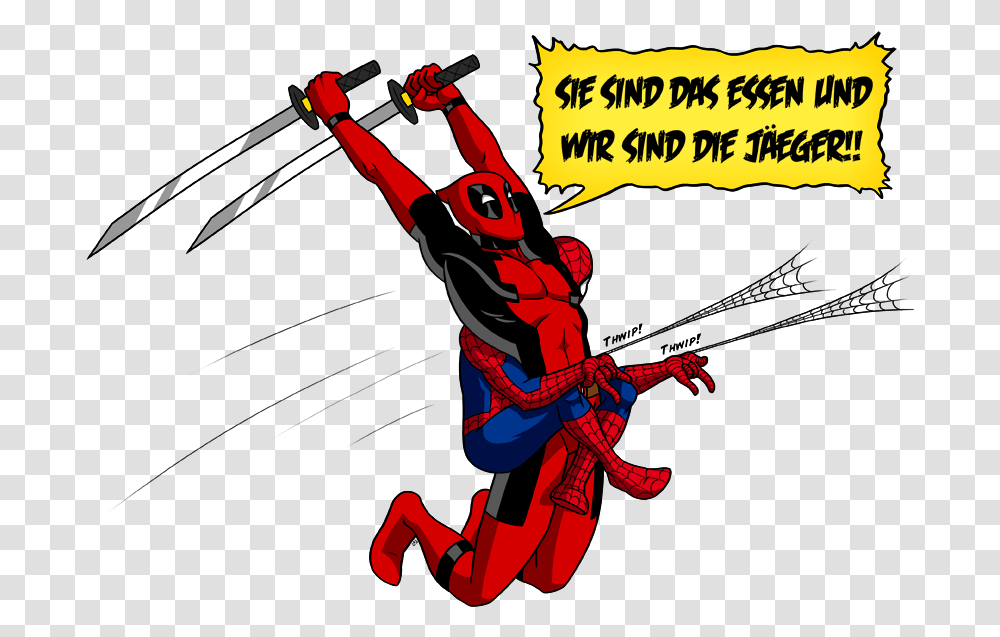 Sie Sind Das Essen Und Wir Sind Die Jger Meme, Ninja, Person, Hand, Duel Transparent Png