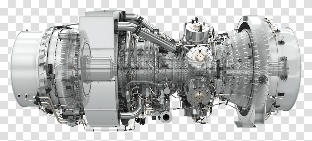 Siemens Aeroderivative Gas Turbines, Engine, Motor, Machine, Train Transparent Png