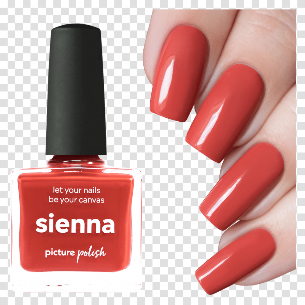 Sienna Nail Polish, Manicure, Cosmetics Transparent Png