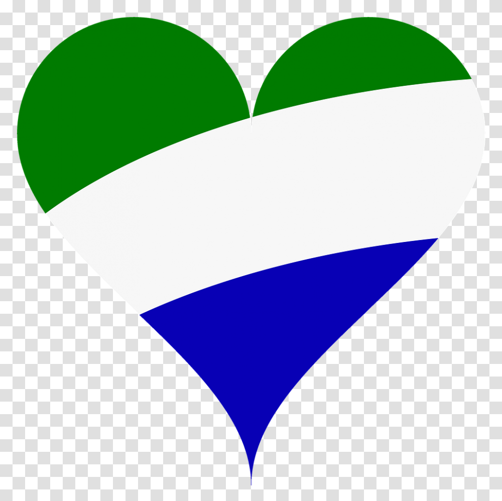 Sierra Leone Map And Flag Clipart Download Wedding Sierra Leone Traditional Clothing, Heart, Tape, Cushion, Triangle Transparent Png