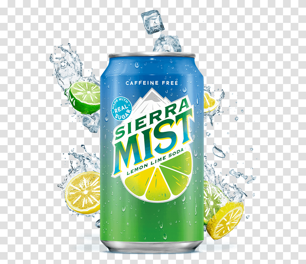Sierra Mist 12oz Can Sierra Mist Can, Tin, Soda, Beverage, Drink Transparent Png