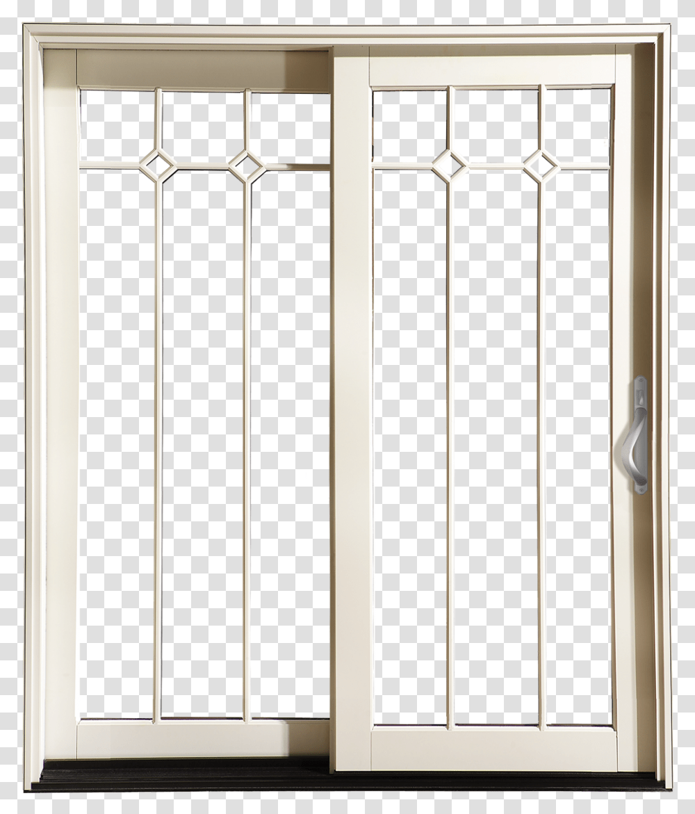 Sierra Pacific Vinyl Patio Slider, Door, Window, Grille, Picture Window Transparent Png