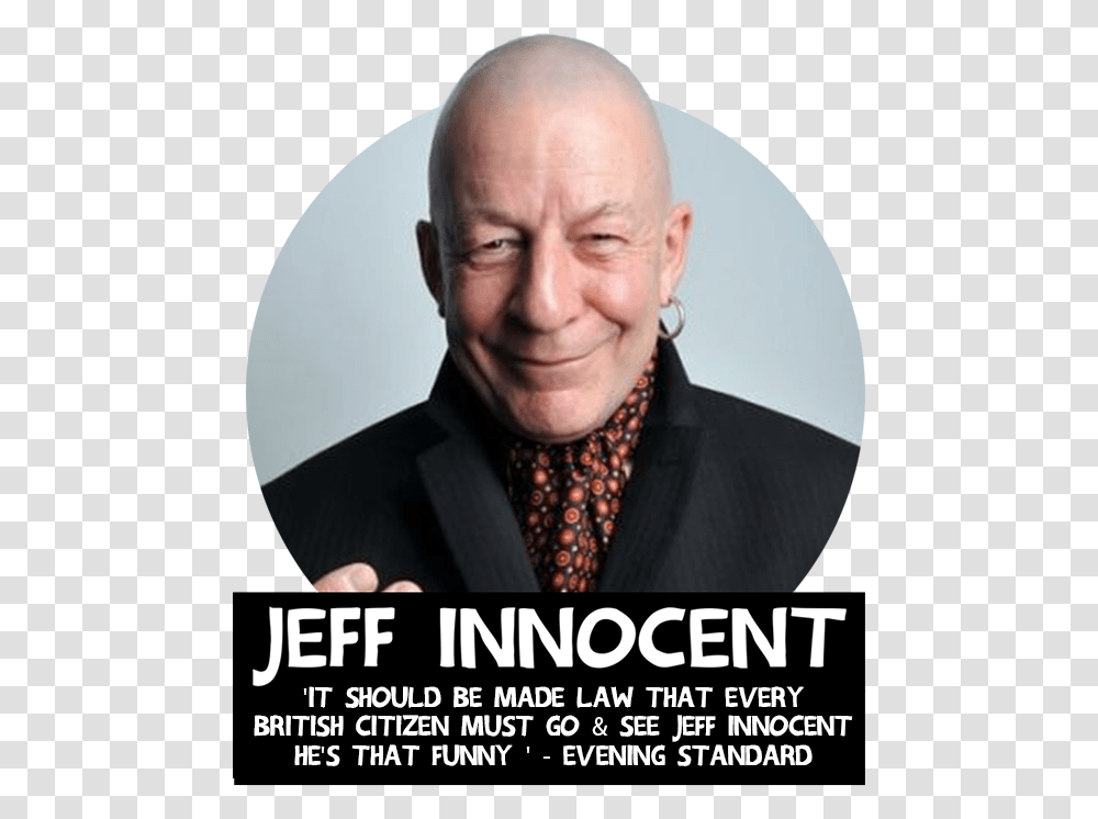 Sifcomedians 0001 It Should Be Made Law That Every Jeff Innocent, Face, Person, Head, Portrait Transparent Png