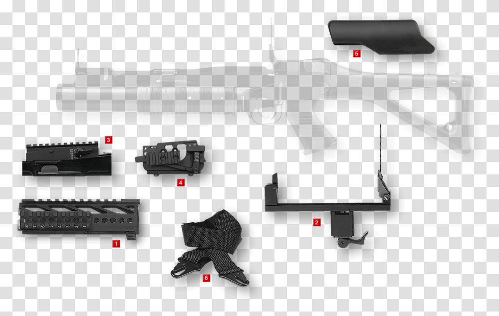 Sig Granatwerfer Sig 550 Grenade Launcher, Gun, Weapon, Rifle, Computer Keyboard Transparent Png