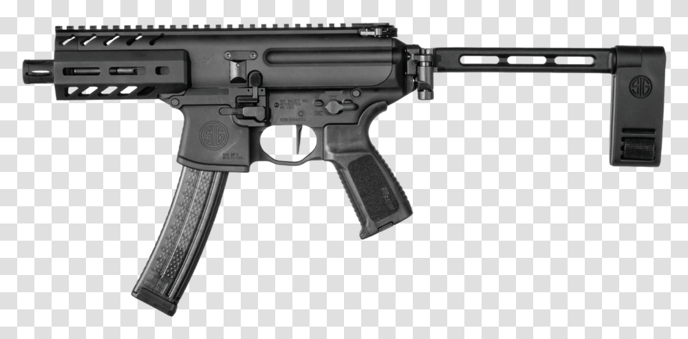 Sig Mpx K Mlok, Gun, Weapon, Weaponry, Handgun Transparent Png