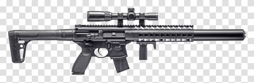 Sig Sauer Mcx Air Rifle, Gun, Weapon, Weaponry, Armory Transparent Png