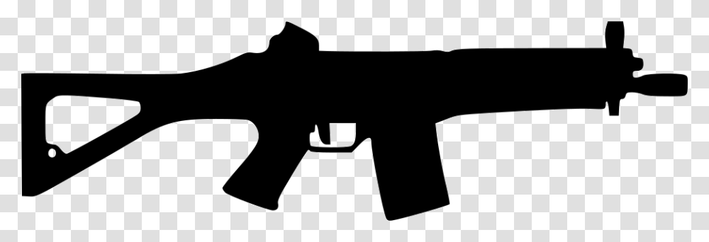 Sig Swat Game Icon Free Download, Gun, Weapon, Weaponry, Silhouette Transparent Png
