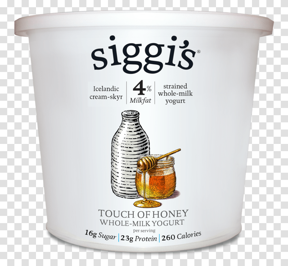 Siggis Lactose Free Yogurt, Dessert, Food, Jar, Paint Container Transparent Png
