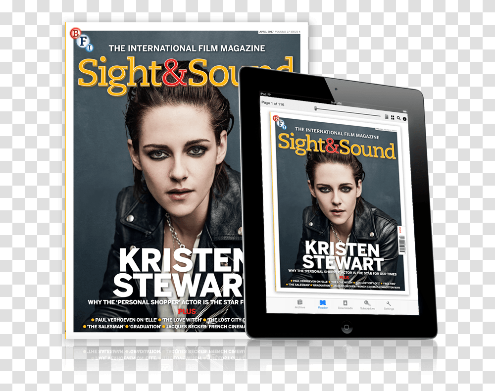 Sight And Sound Magazine 2018, Person, Computer, Electronics Transparent Png