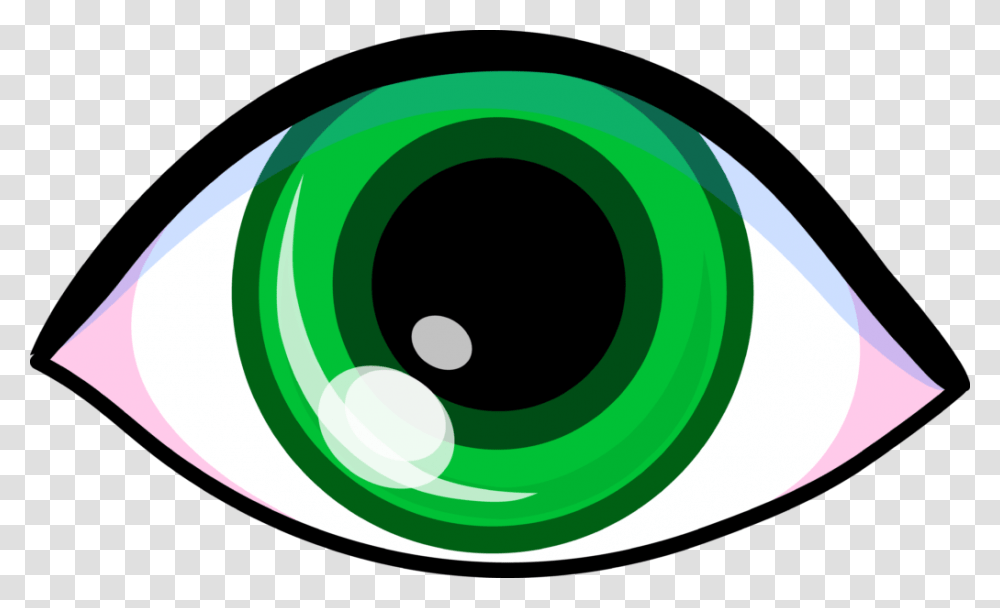 Sight Clipart People Symbols Eye Green Cartoon Eyes Clip Art, Ball, Sport, Sports, Frisbee Transparent Png